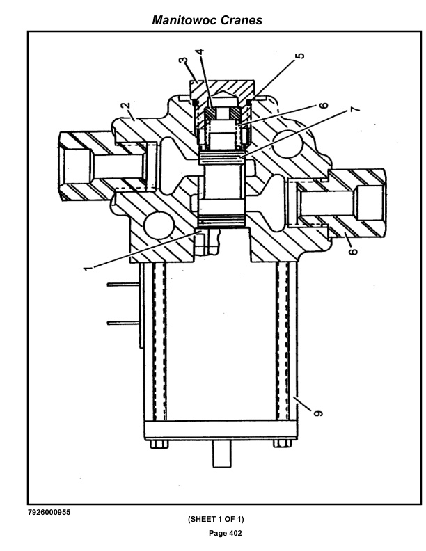 Grove RT522 Crane Parts Manual 44475 2022-3