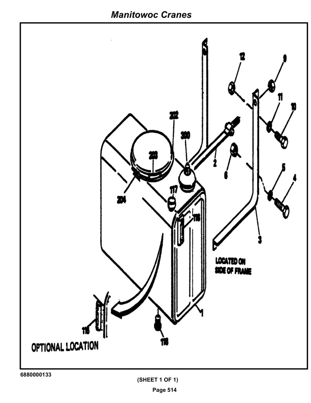 Grove RT522 Crane Parts Manual 47643 2020-3