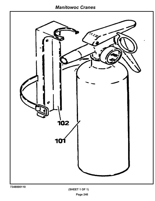 Grove RT522 Crane Parts Manual 47649 2021-2