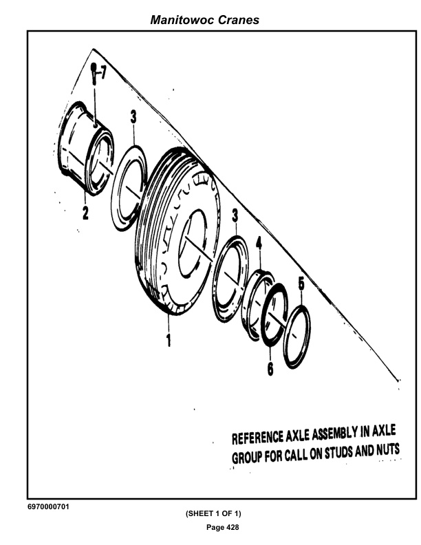 Grove RT522 Crane Parts Manual 50406 2020-3