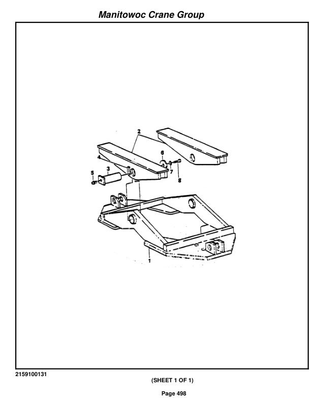 Grove RT522 Crane Parts Manual 68318 2007-3