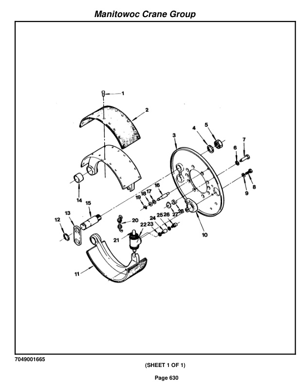 Grove RT524C Crane Parts Manual 82857 2005-3