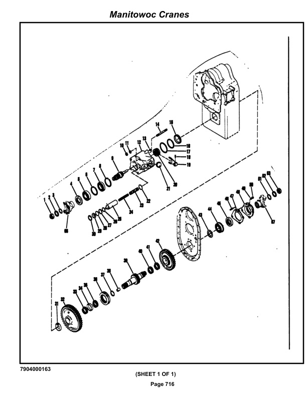 Grove RT525C Crane Parts Manual 72594 2020-3