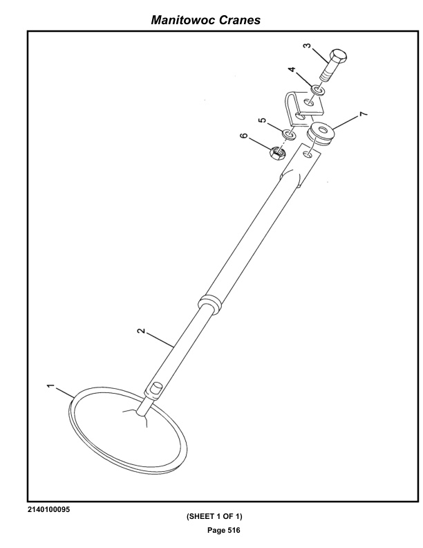 Grove RT525C Crane Parts Manual 77642 2021-3