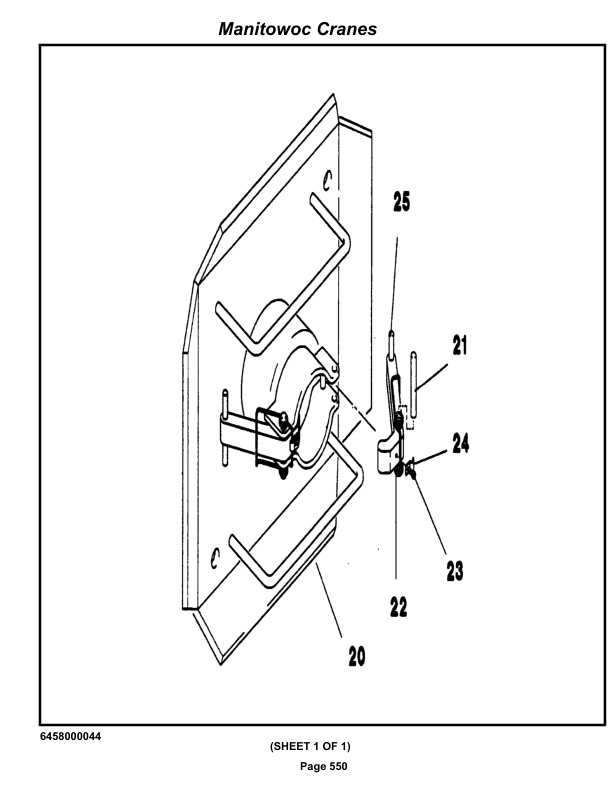 Grove RT528C Crane Parts Manual 71036 2021-3