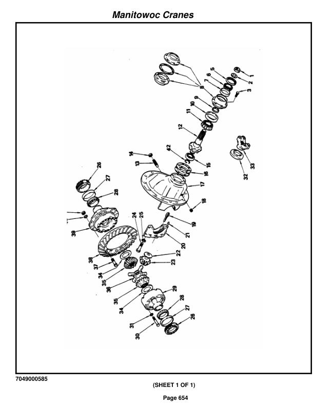 Grove RT528C Crane Parts Manual 71249 2016-3