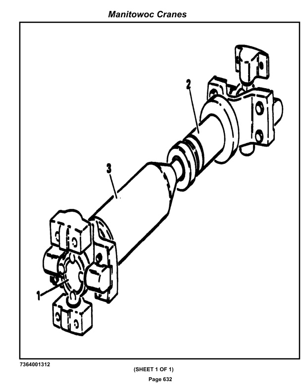 Grove RT528C Crane Parts Manual 71868 2021-3