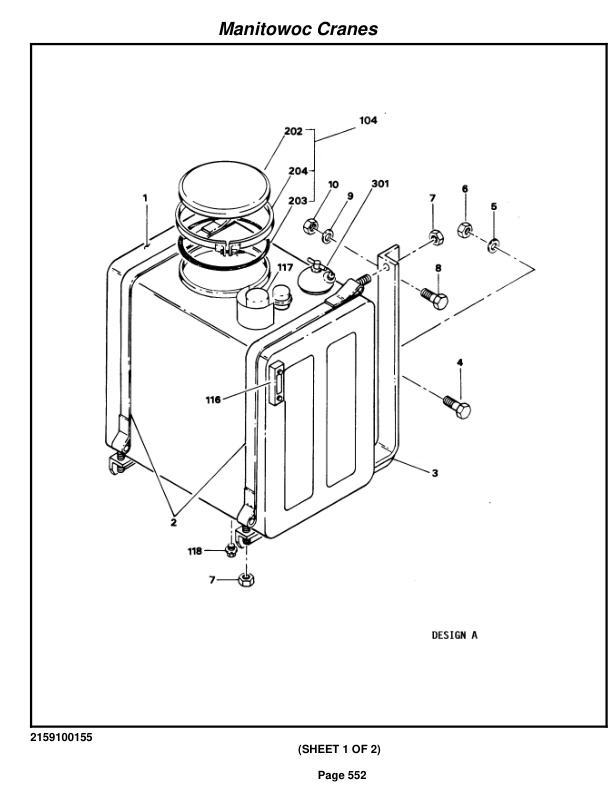 Grove RT528C Crane Parts Manual 79872 2010-3