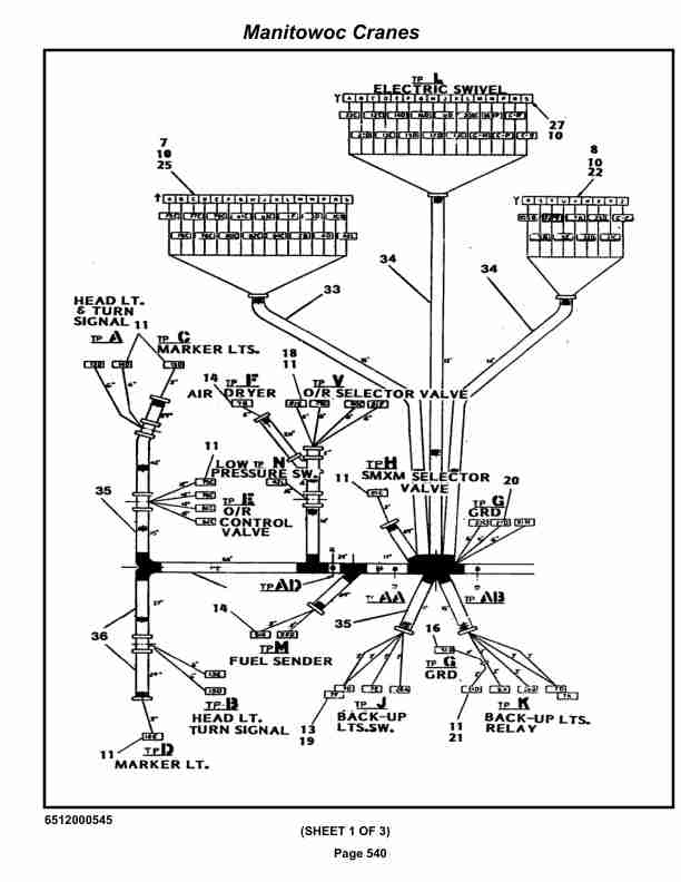 Grove RT528C Crane Parts Manual 83142 2020-3