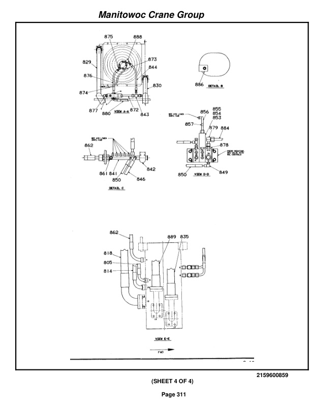 Grove RT530D Crane Parts Manual 81406 2006-2