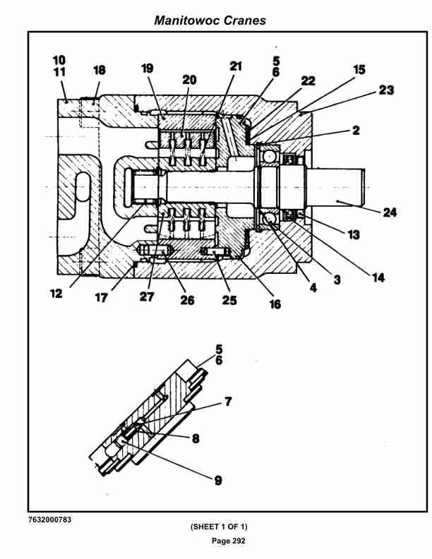 Grove RT530D Crane Parts Manual 81520 2020-2