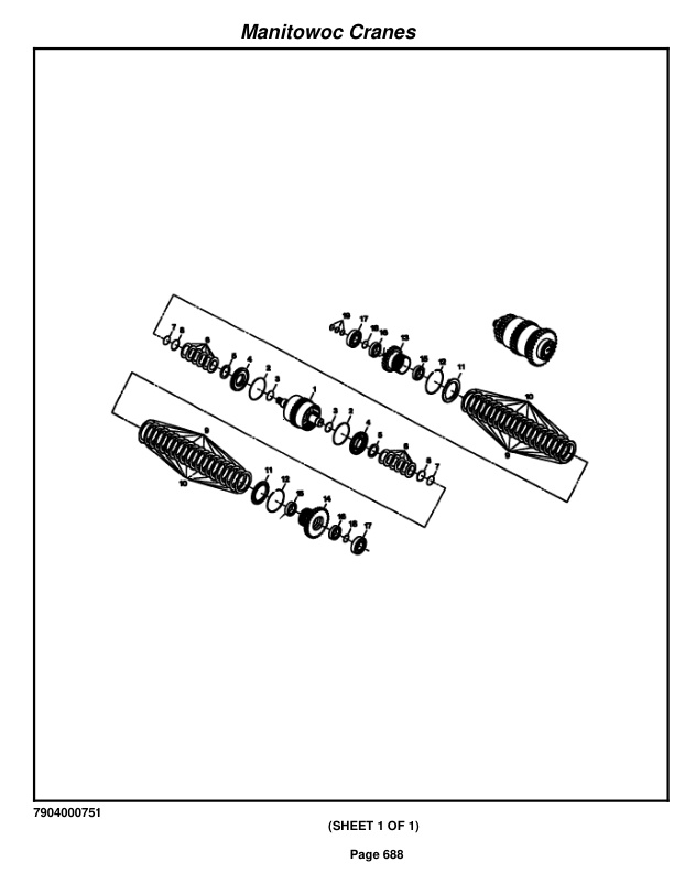 Grove RT530D Crane Parts Manual 82286 2010-3