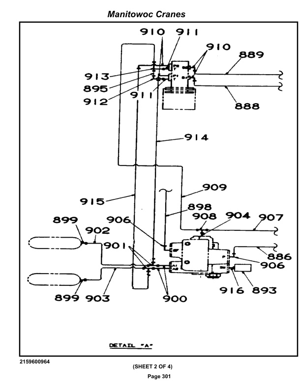 Grove RT530D Crane Parts Manual 82289 2020-2