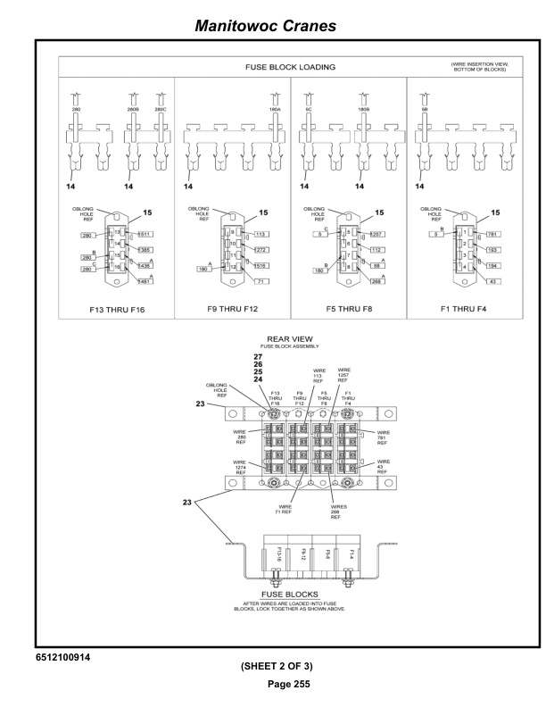 Grove RT530E-2 Crane Parts Manual 226477 2019-2