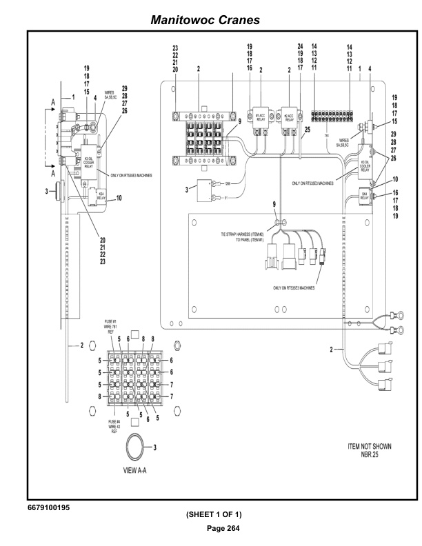 Grove RT530E-2 Crane Parts Manual 229355 2018-2