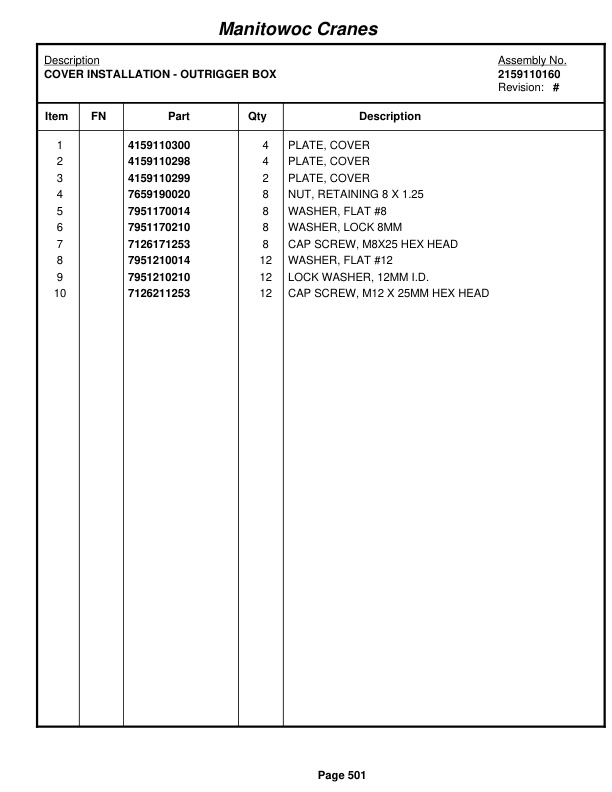 Grove RT530E-2 Crane Parts Manual 230626 2009-3