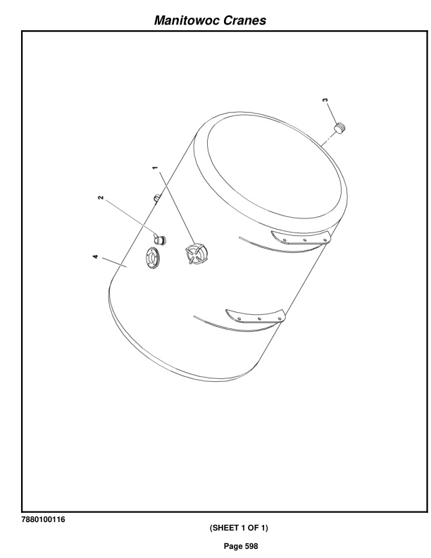 Grove RT530E-2 Crane Parts Manual 231352 2010-3