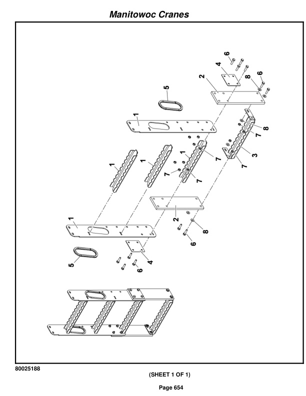 Grove RT530E-2 Crane Parts Manual 232137 2011-3