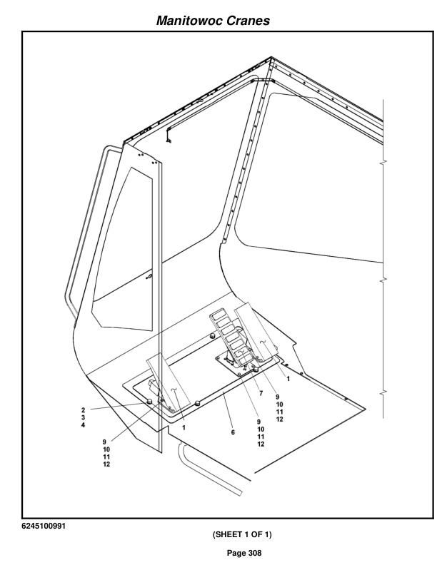 Grove RT530E-2 Crane Parts Manual 232426 2012-2