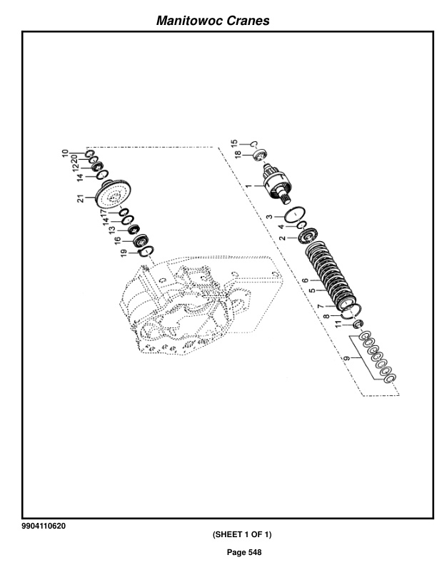 Grove RT530E-2 Crane Parts Manual 235210 2015-3