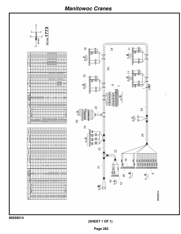 Grove RT530E-2 Crane Parts Manual 235749 2016-2