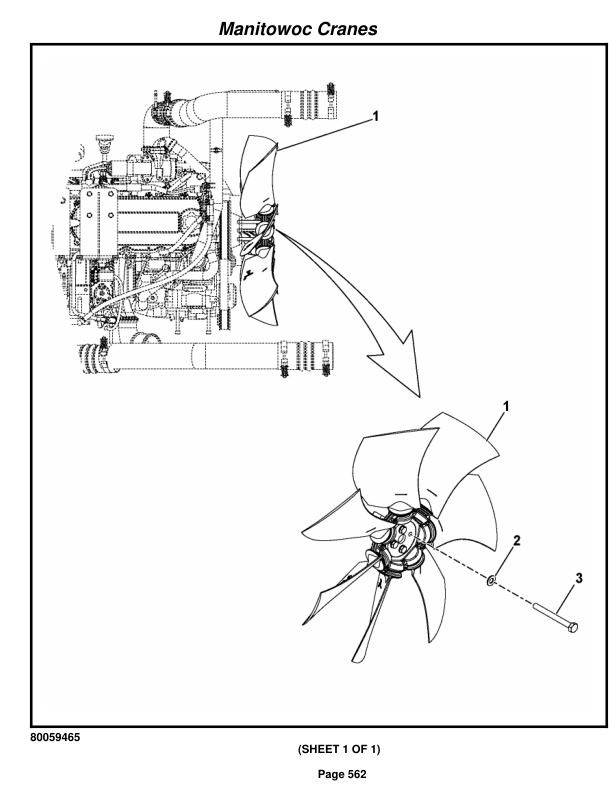 Grove RT530E-2 Crane Parts Manual 235784 2016-3