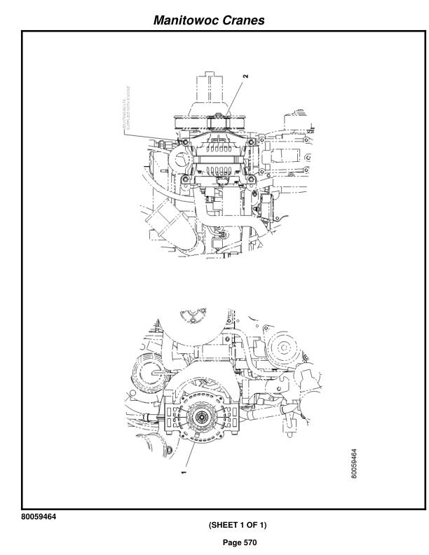 Grove RT530E-2 Crane Parts Manual 235841 2017-3