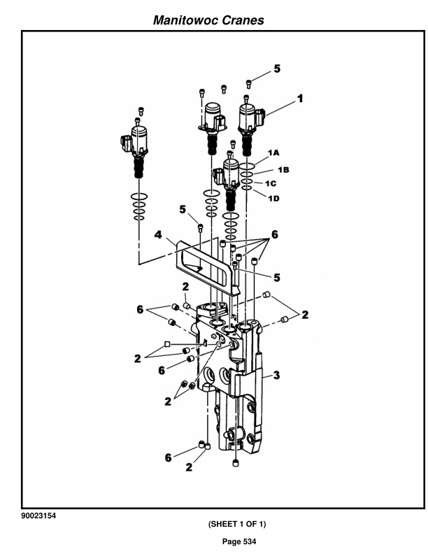 Grove RT530E-2 Crane Parts Manual 235845 2017-3