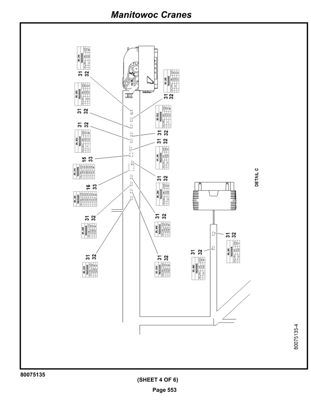 Grove RT530E-2 Crane Parts Manual 236170 2019-3