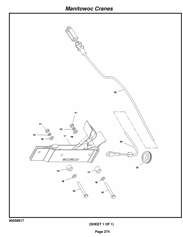 Grove RT530E-2 Crane Parts Manual 236218 2018-2