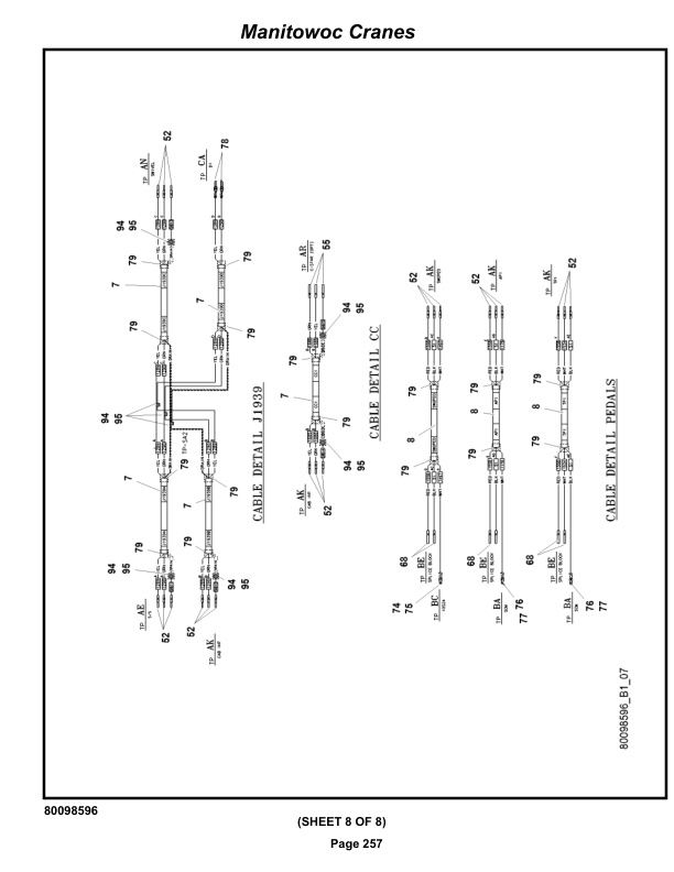 Grove RT530E-2 Crane Parts Manual 236350 2018-2