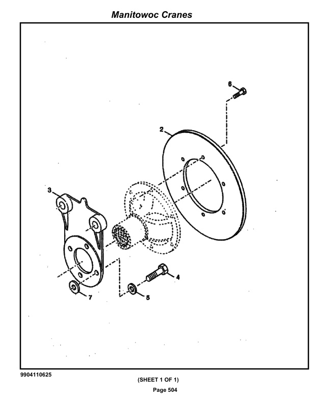 Grove RT530E-2 Crane Parts Manual 236973 2020-3