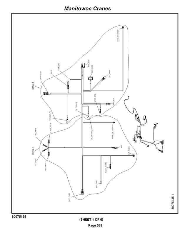 Grove RT530E-2 Crane Parts Manual 237041 2020-3