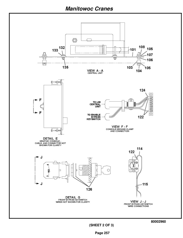 Grove RT530E-2 Crane Parts Manual 258418 2010-2