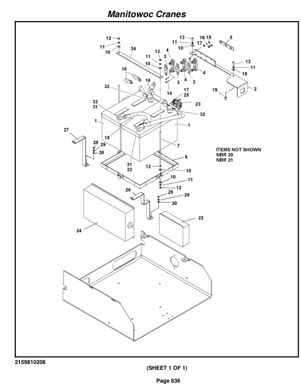 Grove RT530E-2 Crane Parts Manual 258545 2011-3