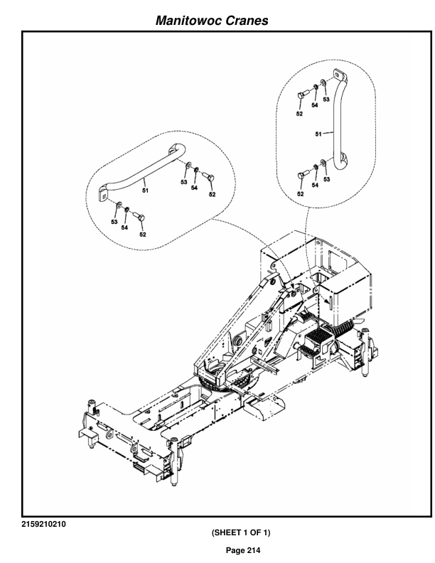 Grove RT530E-2 Crane Parts Manual 608813 2017-2