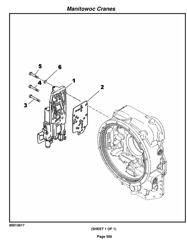 Grove RT530E-2 Crane Parts Manual 610342 2017-3