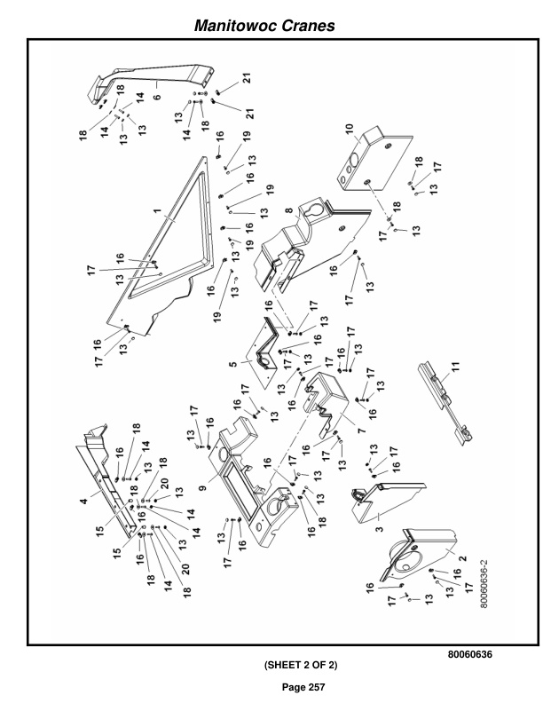 Grove RT530E-2 Crane Parts Manual 611870 2018-2