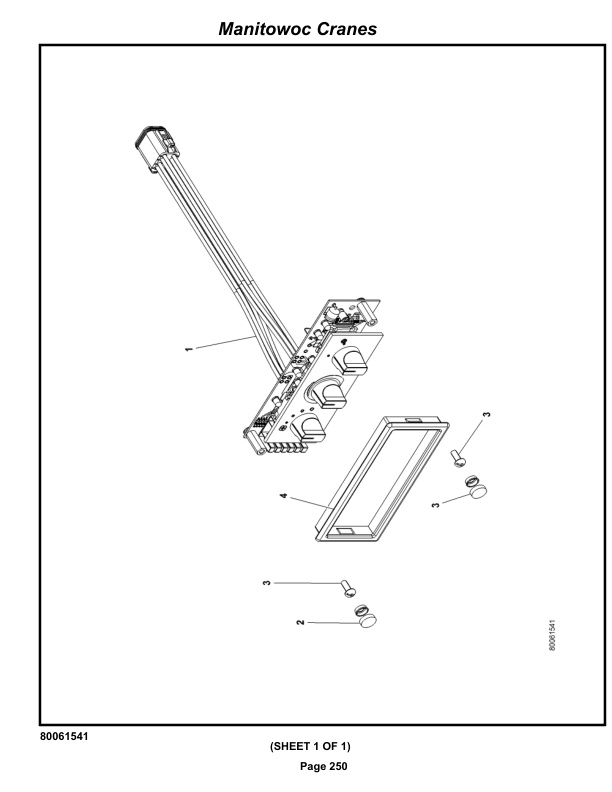 Grove RT530E-2 Crane Parts Manual 613574 2019-2