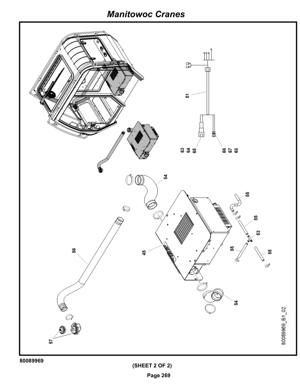 Grove RT530E-2 Crane Parts Manual 614833 2019-2