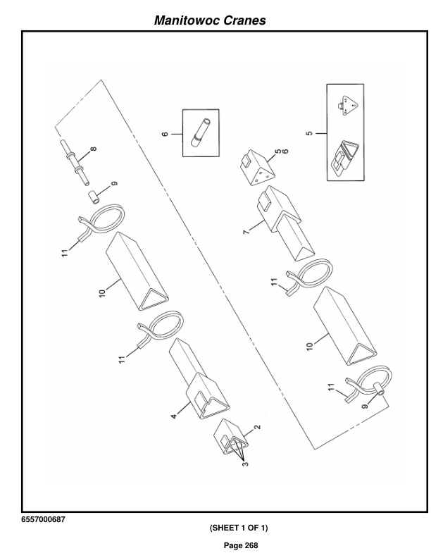 Grove RT530E Crane Parts Manual 220262 2014-2