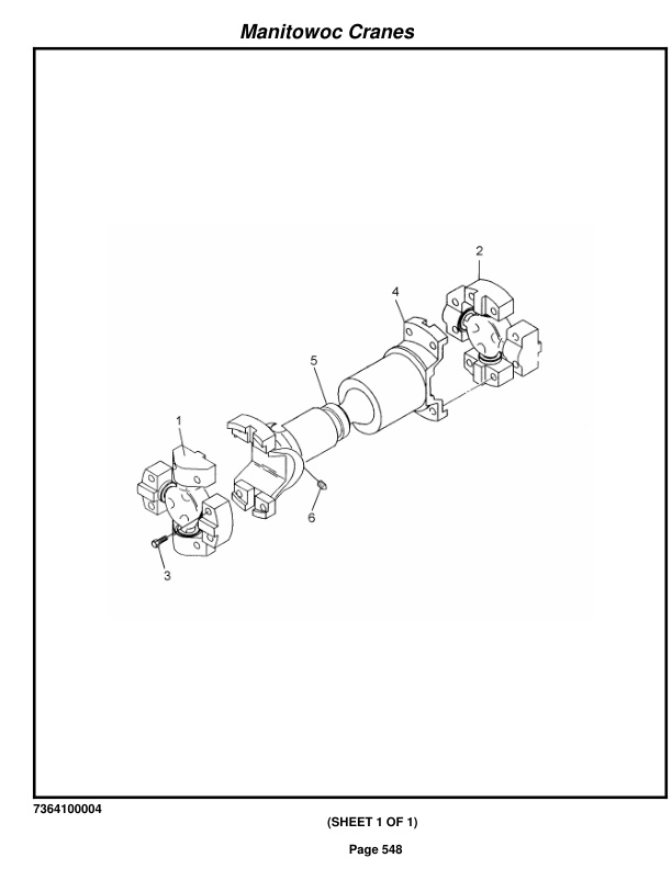 Grove RT530E Crane Parts Manual 221019 2014-3