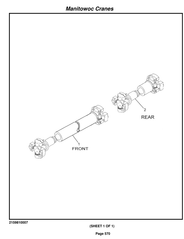 Grove RT530E Crane Parts Manual 221101 2014-3