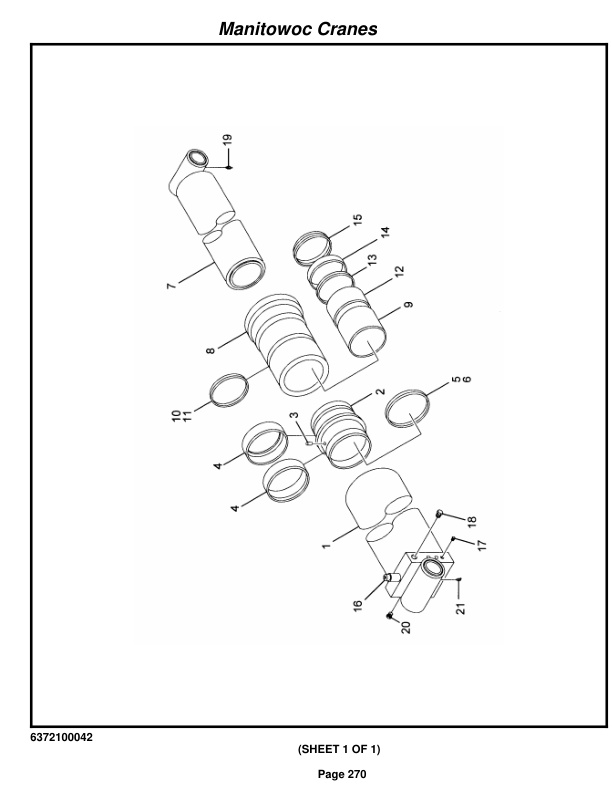 Grove RT530E Crane Parts Manual 221805 2014-2