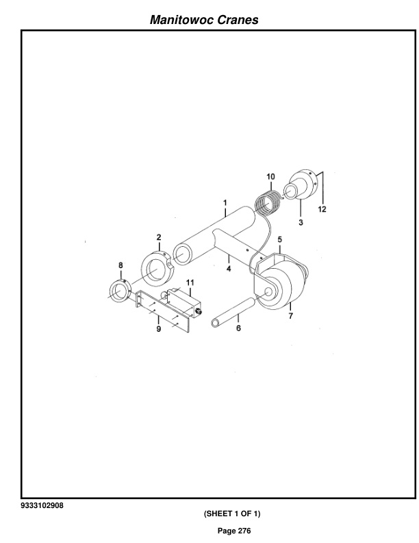 Grove RT530E Crane Parts Manual 221867 2014-2