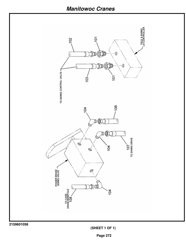 Grove RT530E Crane Parts Manual 221903 2014-2