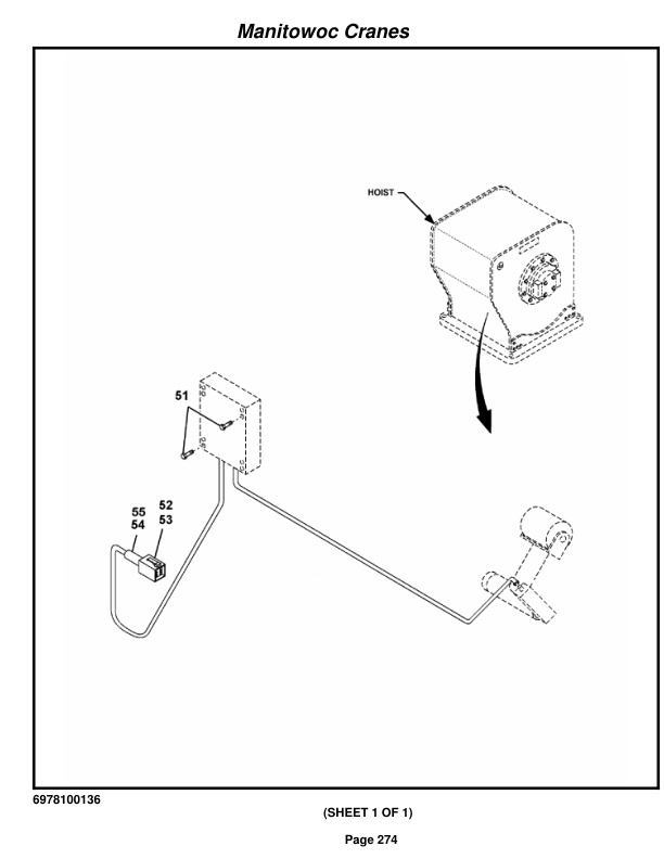 Grove RT530E Crane Parts Manual 222318 2014-2