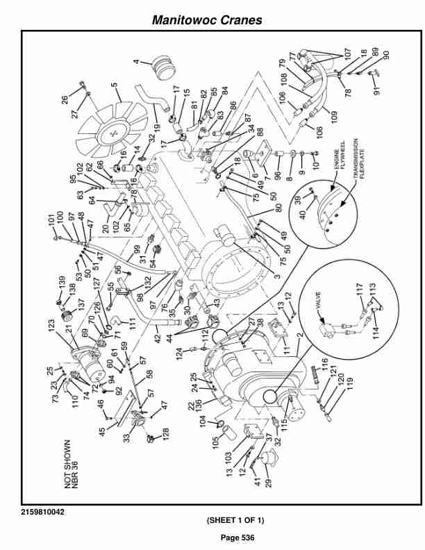 Grove RT530E Crane Parts Manual 222554 2014-3