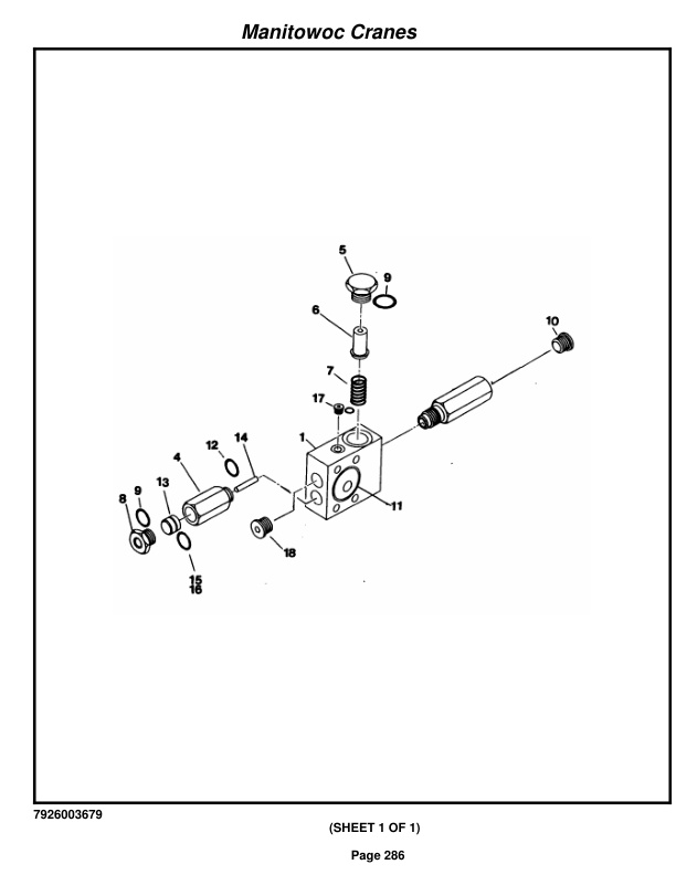 Grove RT530E Crane Parts Manual 223130 2015-2