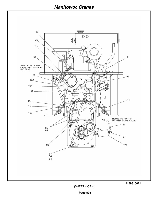 Grove RT530E Crane Parts Manual 223534 2015-3